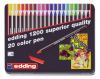Rotuladores Edding 1200. 20 u.